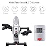 MaxKare-Magnetic-Mini-Exercise-Bike-Under-Desk-Elliptical-Stationary-Cycle-Pedal-Exerciser-with-LCD-Monitor-for-Leg-and-Arm-Recovery-for-Men-and-Women-at-Home-and-Office-Resistance-Bands-Included MaxKare Magnetic Mini Exercise Bike Under Desk Elliptical Stationary Cycle Pedal Exerciser with LCD Monitor for Leg and Arm Recovery for Men and Women at Home and Office (Resistance Bands Included)