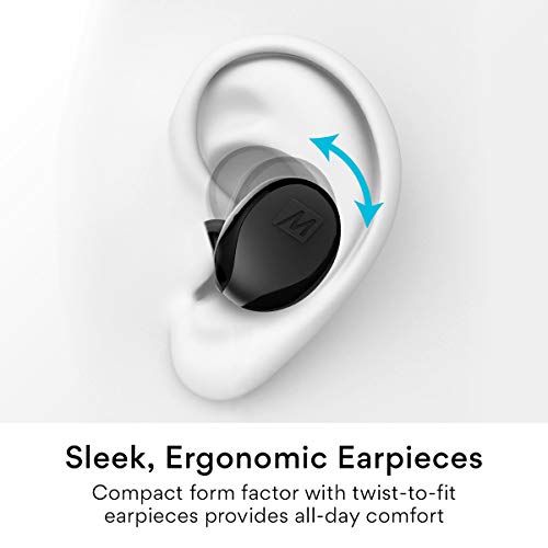 MEE-audio-X10-Truly-Wireless-in-Ear-Headphones-with-Ergonomic-Design-IPX5-Sweat-Resistance-and-45-Hours-Battery-Life-23-Hours-with-Included-Compact-Charging-case-Black