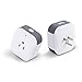 WiFi Smart Plug, Mini Wireless Smart Socket Outlet Works With Alexa,USB Port- Charging Any USB Devices Simultaneously,No Hub Required,Timing Function,Remote Control Your Devices Anywhere (2 Pack)