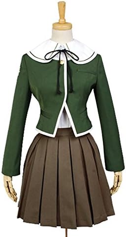 PixieCos Halloween Women's Danganronpa Chihiro Fujisaki Cosplay Costume Full Set