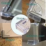 Vobulafy Safety Corner Protectors 8Pcs Clear Baby Proofing Table Corner Guards view 8