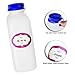 DilaBee Empty Plastic Juice Bottles with caps - Case of 20-16 Oz Food Grade Drink Bottles for Homemade Juice, Smoothies, Tea, Milk, Picnics and More with Tamper Evident Snap-Screw Lids - BPA free