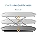 Standing Desk Converter - Height Adjustable Sit to Stand Up Desk, Economic Tabletop Workstation Monitor Riser, Lift Height from 1.6