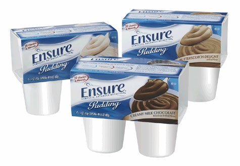 Ensure Pudding Variety Flavor Cups 12 X 4 oz Pack ***3PK Bundle Special***