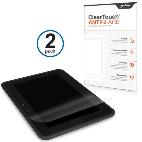 Kindle Fire HD 7 (2012) Screen Protector, BoxWave [ClearTouch Anti-Glare (2-Pack)] Anti-Fingerprint Matte Film Skin for Amazon Kindle Fire HD 7 (2012)