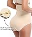 NINGMI Women Butt Lifter Padded Hip Enhancer Hi-Waist Control Panties Shapewear Underwear