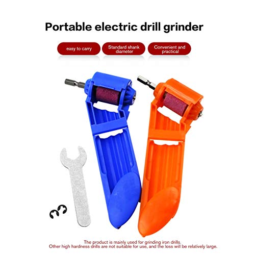 Portable Drill Bit Sharpener Diamond Bit Sharpening Tool Corundum Grinding Wheel Electric Power Auxiliary Tool