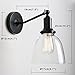 PERMO Industrial Vintage Slope Pole Wall Mount Single Sconce with 6.7