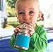 Pura Stainless Starter Gift Set with 5oz/150 ml Stainless Steel Infant Bottles(2) Silicone Slow-Flow Nipples(2), Medium-Flow Nipples(2), XL Sipper Spouts(2) Sealing Disks(2), Sleeves(2)- Aq&Pnk