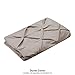 Comfort Spaces Cavoy 3 Piece King Duvet Cover Zipper Closure and Corner Ties Pinch Pleated Tufted Ultra Soft Microfiber Luxury Bedding-Set, Taupe