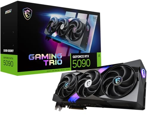 msi GeForce RTX 5090 32G GAMING TRIO OC Graphics Card - RTX
