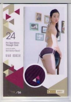 Amazon Bomb 足立梨花2 ピンスポビキニカード24 19 56 茶色パンツお尻 トレカ 通販