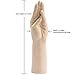 Doc Johnson Belladonna - Magic Hand - 11.5 Inch Hand and Forearm - For Vaginal or Anal Fisting - White