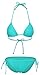 Bawdy Women's Geometric Tribal Mesh Triangle Bikini Set - Designed in USA