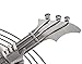 BRUBAKER Wine Bottle Holder Guitarist Metal Sculptures and Figurines Decor Wine Racks and Stands Gifts Decoration