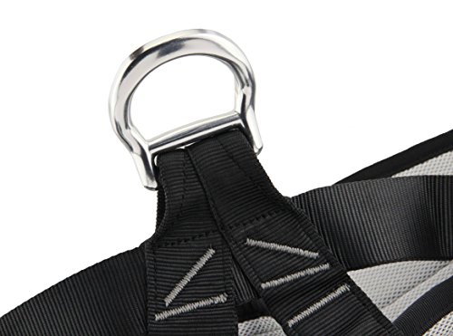 YXGOOD Climbing Harness,Treestand Harness,Roofers/Tree Working Safety Belt for Mountaineering Outward Band Fire Rescue,Caving Rock Climbing Rappelling Equip