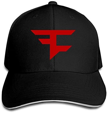 Jssmao Faze Clan Logo Sandwich Baseball Caps for Unisex Adjustable