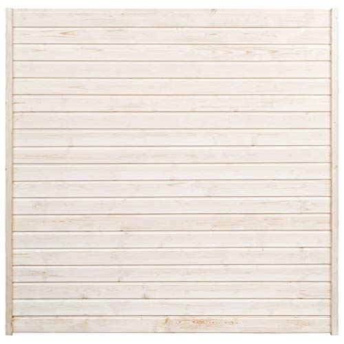 Tidyard Gartenzaun Zaunelement Bohlenzaun Holzzaun Bretterzaun Fichtenholz Sichtschutzzaun Gartenzaun Terrassenzaun…