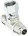 Eaton Weatherhead C5707X6 Carbon Steel SAE 37 Degree (JIC) Flare-Twin Fitting, Swivel, Branch Tee, 3/8