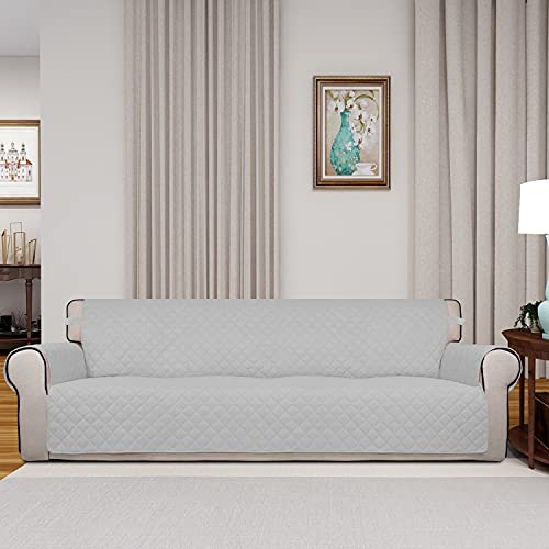 PureFit Reversible Quilted 4 Seater Sofa Cover, Water Resistant