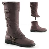 Funtasma Men's Gotham-105, Brown Distressed Polyurethane, Medium/10-11 M US