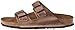 Birkenstock Unisex Arizona Soft Footbed SFB Tobacco Oiled Leather Sandals - 37 M EU / 6-6.5 B(M) US