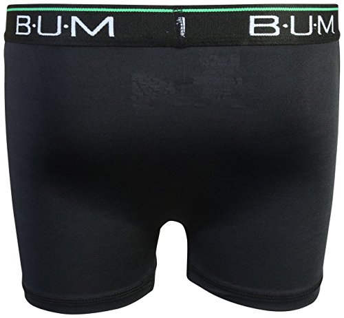 B.U.M. Equipment Boys\' Performance Active Compression Underwear Boxer Briefs (6 Pack), Black/Charcoal/Camo, Small/6-7' - Thumbnail 4