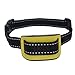 Our K9 Yellow Small Dog No Bark Collar - Anti Bark Vibration Control - 7 Levels Button Adjustable Sensitivity Control - Warning Beep Then Vibration for 10 - 60 lb. Dogs - Low Battery Alarm