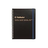 Roruban Memo Pad with the Pocket B6 Grid 70 Pages Blk