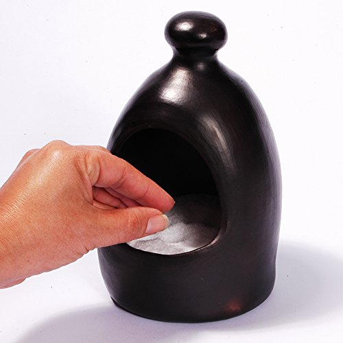 Ancient Cookware Black Clay, La Chamba Salt Pig