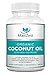 Extra Virgin Organic Coconut Oil Capsules 1000mg – Enhances Skin Hair & Nails - Supports Heart & Brain Health, Digestion & Healthy Weight Loss - Natural Source of MCTs – 180 Softgels