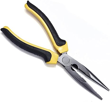 6/8 Inch BOSI High Carbon Steel Long Nose Plier BS193067/87 (Random: Inch)