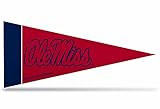 SEC Mini Ole Miss Rebels Pennant, (2-Pack)