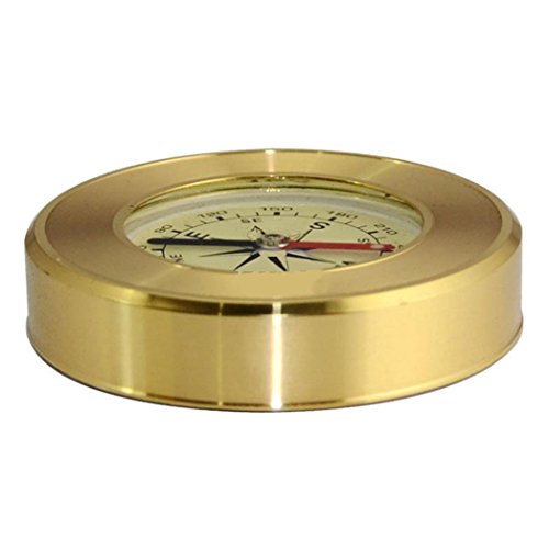 Yamalans Hand-held Pocket Traveling Hiking Camping Navigation Brass Portable Compass
