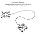 UTIMI Nipple Clip Alloy Breast Clamps with Detachable Chain Silver