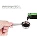 Codream Stainless Steel Measuring Spoons Set from 1/8th Teaspoon to 1 Tablespoon Kitchen Baking Cooking Utensils to Accurately Measure Liquid and Dry Ingredients