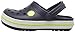 Crocs unisex child Kids' Crocband Clog, Navy/Citrus, 2 Little Kid US
