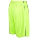 New Balance Boys' Big Performance Short with Contrast Piping, Toxic/Sonar, 10-12