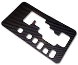 Shifter Cover - Fits Nissan Titan (2005-2007), Armada (2005-2007), Infiniti QX56 (2005-2007) - Carbon Fiber Vinyl Wrap