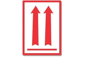 DRYFUR DOT Red Arrow Shipping Labels 10pk