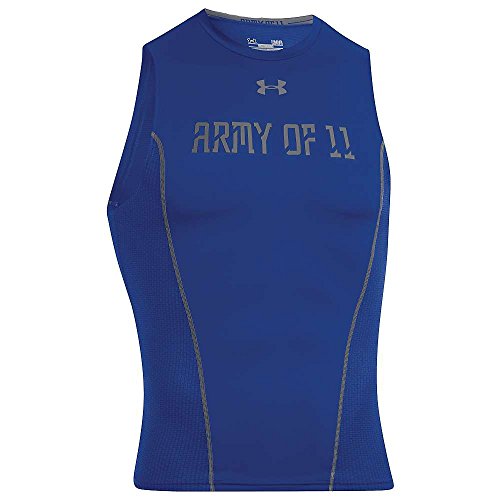 Under Armour UA Army of 11 Sleeveless T - Men s Royal / Steel Large