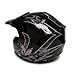 TMS Youth Kids Pink Butterfly Dirtbike Atv Motocross Helmet Mx (Large)