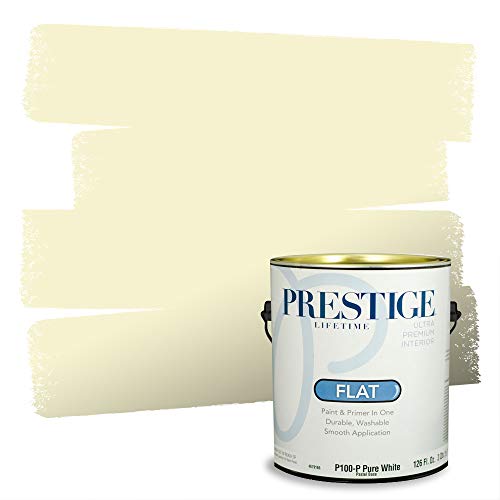 PRESTIGE Paints Interior Paint and Primer In One, 1-Gallon, Flat, Comparable Ma…