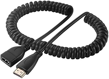 Guamar Extension Male to Female HDMI Extender Cord 4K- Ultra HD, 3D, 1080p Compatible for TV Stick, Roku Stick, Chromecast, Nintendo Switch Wii U, Xbox One 360, PS4 PS3, HDTV Laptop PC,HDMI Cable