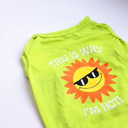 image for HOT SALE!!Woaills Small Dog Cat Vest T Shirt,Puppy Summer Shirt Clothe