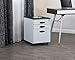 Calico Designs Parent Mobile Lock, White File Cabinet, 15.75