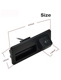 canying coche tronco mango cámara HD cámara de visión trasera para Audi A4 A5 S5 Q3 Q5 para...