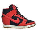 Nike Dunk Sky High Essential Women's Boots Black/University Red-Sail 644877-015