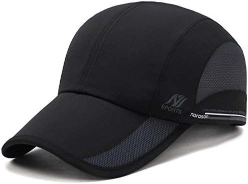 Men's Quick Dry Hats Lightweight Sun Caps for Running/Golf/Baseball