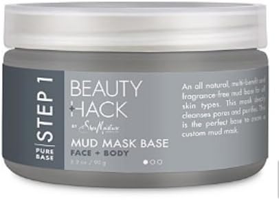 SHEAMOISTURE Beautyhack Face+Body Mud Mask Base.3.2oz, pack of 1